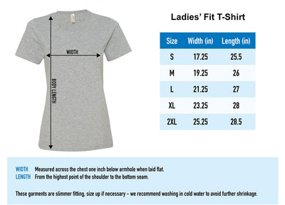 She's Clothed With Strength And Dignity - Ladies' Fit Tee-Made In Agapé