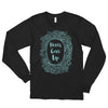 Never Give Up - Unisex Long Sleeve Shirt-Black-S-Made In Agapé