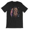 Agapé Feathers And Wings - Cozy Fit Short Sleeve Tee-Black-S-Made In Agapé