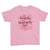 Fearfully And Wonderfully Made - Youth Short Sleeve Tee-CharityPink-XS-Made In Agapé