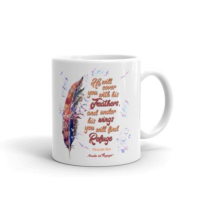 Agapé Feathers and Wings - Coffee Mug-11oz-Made In Agapé