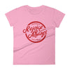 Rejoice Always - Ladies' Fit Tee-Charity Pink-S-Made In Agapé
