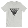 More Him Less Me - Cozy Fit Short Sleeve Tee-Athletic Heather-S-Made In Agapé