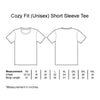 Never Give Up - Cozy Fit Short Sleeve Tee-Made In Agapé