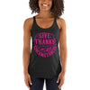 Give Thanks In All Circumstances - Ladies' Triblend Racerback Tank-Made In Agapé