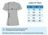 Lamp For Feet And Light On Path - Ladies' Fit Tee-Made In Agapé