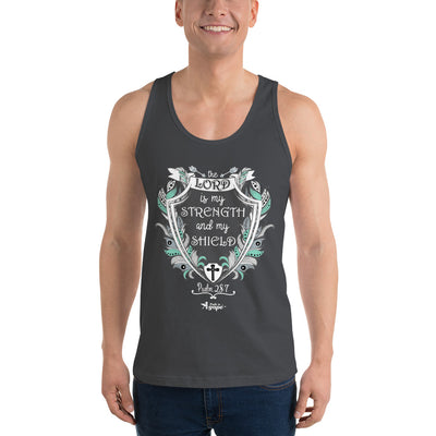 Lord Is My Strength And Shield - Unisex Tank-Made In Agapé