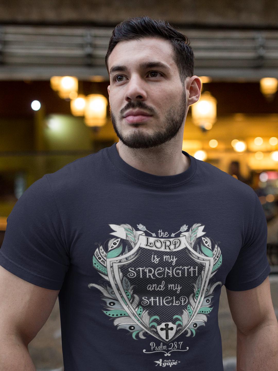 Lord Is My Strength and Shield - Unisex Crew-Made In Agapé