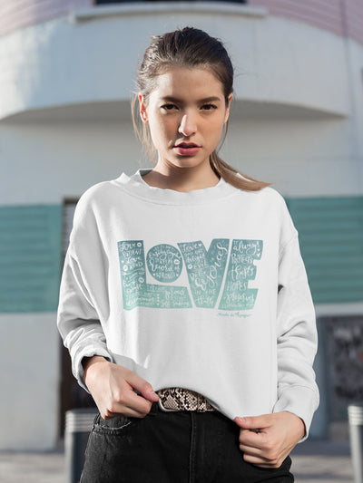 LOVE Protects - Women's Sweatshirt-Made In Agapé