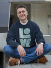 LOVE Is Patient - Men's Sweatshirt-Made In Agapé