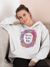 Never Give Up - Women's Hoodie-Made In Agapé