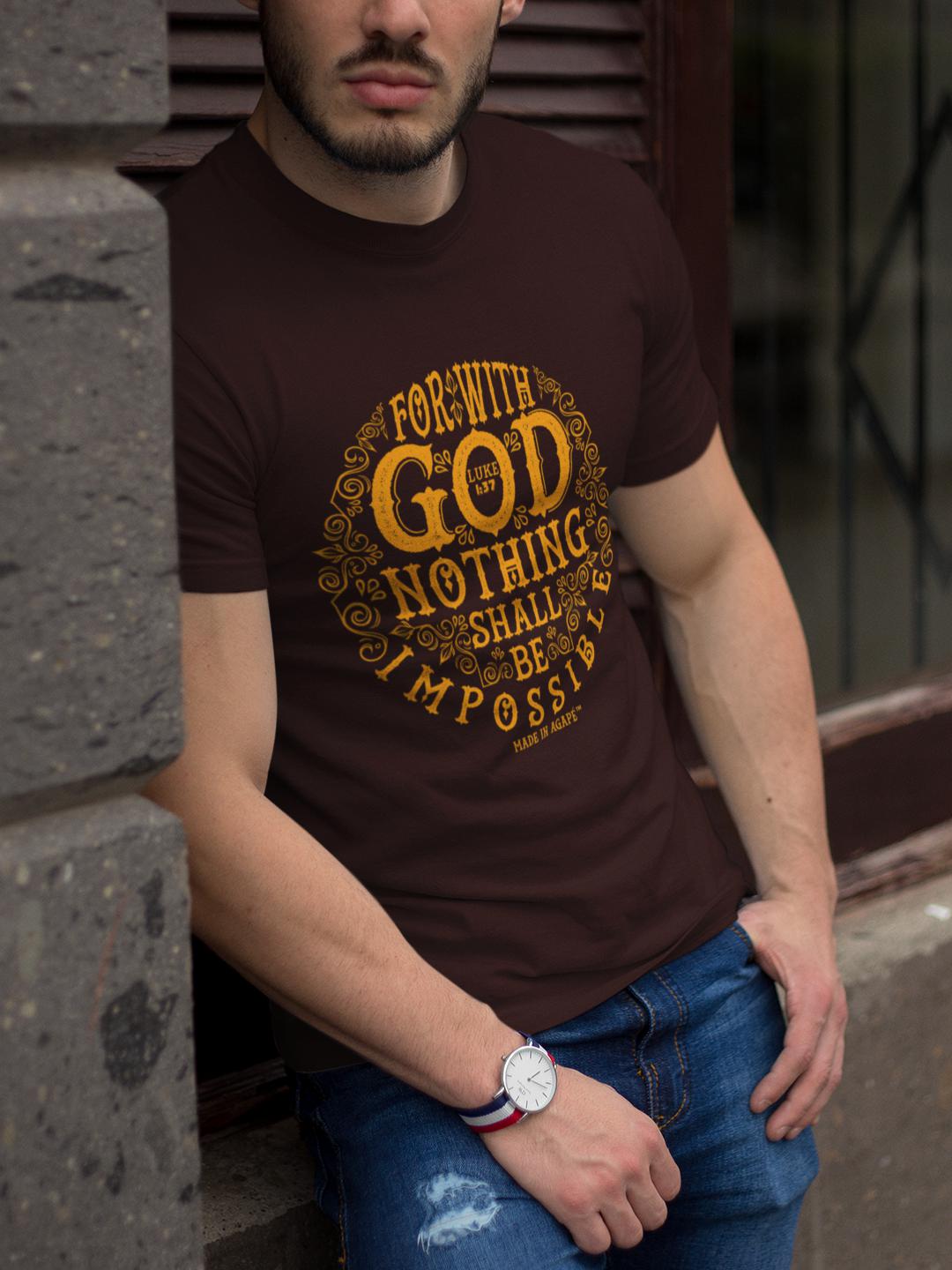 Nothing Impossible With God - Unisex Crew-Made In Agapé