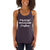 Prayers Above Everything - Ladies' Triblend Racerback Tank-Made In Agapé