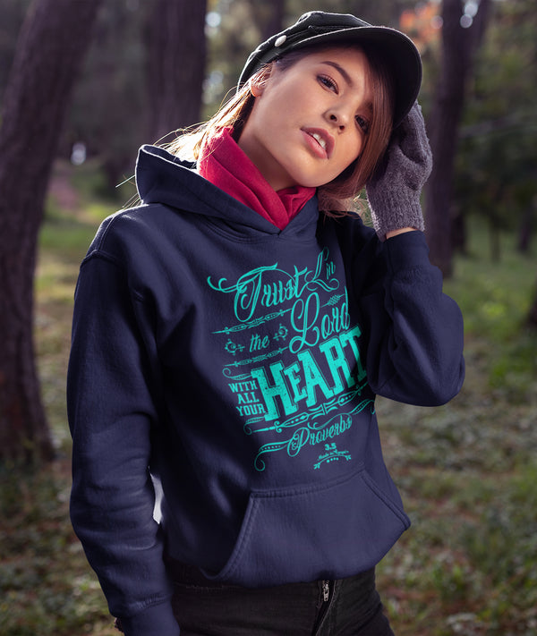 Trust In The Lord - Women's Hoodie - Made In Agapé