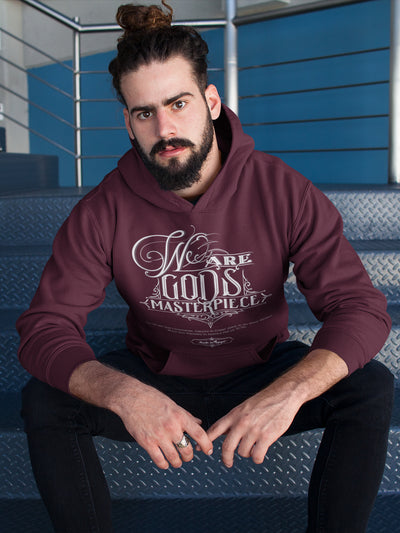 We Are God's Masterpiece - Men's Hoodie-Made In Agapé