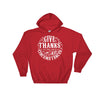 Give Thanks In All Circumstances - Women's Hoodie-Red-S-Made In Agapé