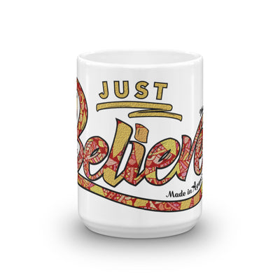 Just Believe - Coffee Mug-15oz-Front-Made In Agapé