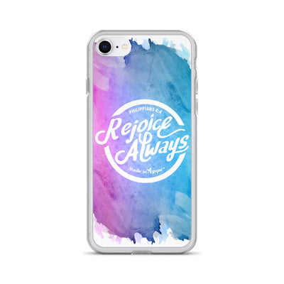 Rejoice Always - iPhone Case-iPhone 7/8-Made In Agapé