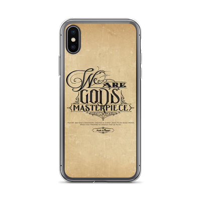 We Are God's Masterpiece - iPhone Case-iPhone X/XS-Made In Agapé