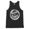 Saved By Grace - Unisex Tank-Black-XS-Made In Agapé