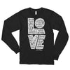 LOVE Is Patient - Unisex Long Sleeve Shirt-Black-S-Made In Agapé