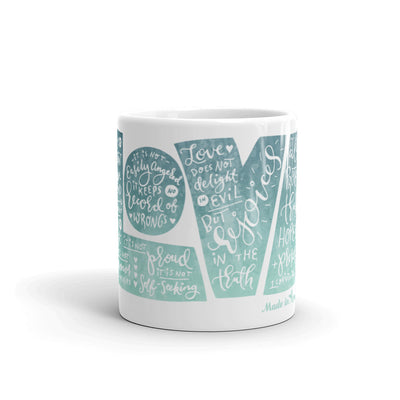 LOVE Protects - Coffee Mug-11oz-Front-Made In Agapé