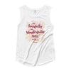 Fearfully And Wonderfully Made - Ladies' Cap Sleeve-White-S-Made In Agapé