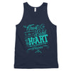 Trust In the Lord - Unisex Tank-Navy-XS-Made In Agapé