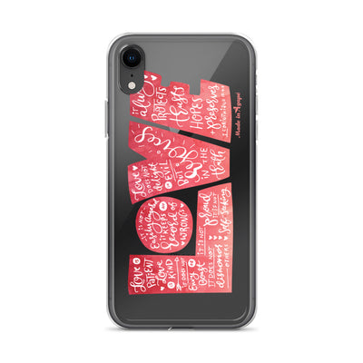 LOVE Protects - iPhone Case-iPhone XR-Made In Agapé
