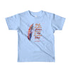 Agapé Feathers and Wings - Kids T-Shirt-Baby Blue-2yrs-Made In Agapé