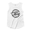 Rejoice Always - Ladies' Cap Sleeve-White-S-Made In Agapé