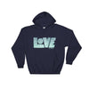 LOVE Protects - Women's Hoodie-Navy-S-Made In Agapé