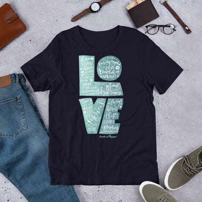 LOVE Is Patient - Unisex Crew-Navy-XS-Made In Agapé