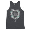 Lord Is My Strength And Shield - Unisex Tank-Asphalt-XS-Made In Agapé