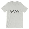 God Greater Than Highs Lows - Cozy Fit Short Sleeve Tee-Athletic Heather-S-Made In Agapé