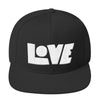 LOVE Protects - Snapback Hat-Black-Made In Agapé