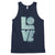 LOVE Is Patient - Unisex Tank-Navy-XS-Made In Agapé
