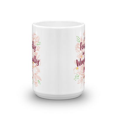 Fearfully And Wonderfully Made - Coffee Mug-15oz-Front-Made In Agapé