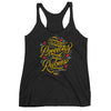 She's More Precious Than Rubies - Ladies' Triblend Racerback Tank-Vintage Black-XS-Made In Agapé