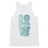 LOVE Is Patient - Unisex Tank-White-XS-Made In Agapé