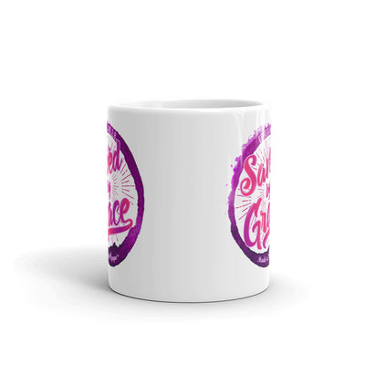 Saved By Grace - Coffee Mug-11oz-Front-Made In Agapé