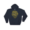 Be Strong and Courageous - Men's Hoodie-Navy-S-Made In Agapé