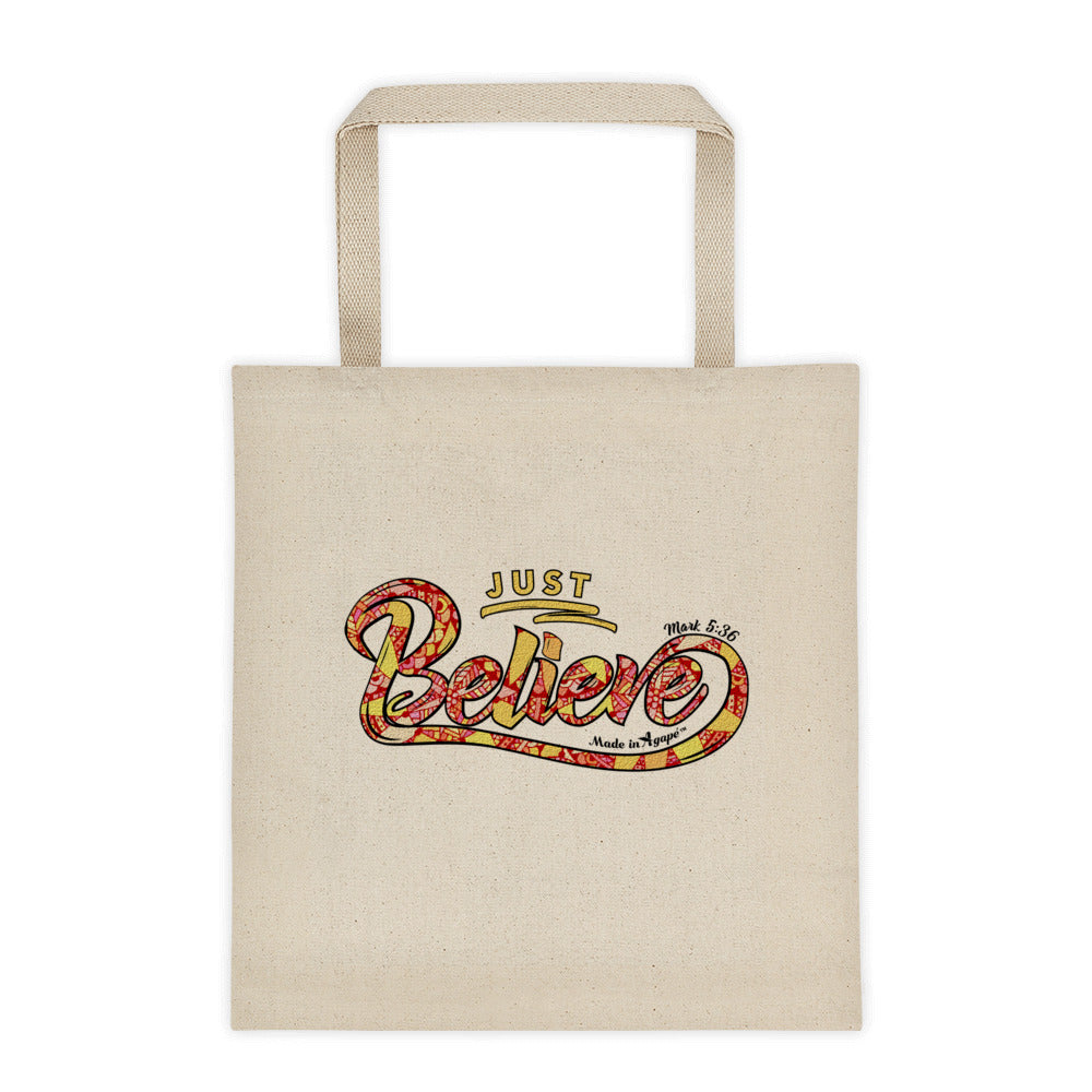 Just Believe - Tote Bag-Made In Agapé
