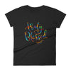 Truly Blessed - Ladies' Fit Tee-Black-S-Made In Agapé