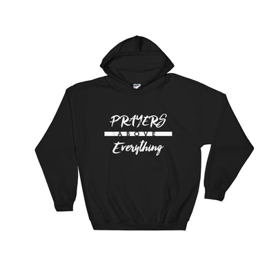 Prayers Above Everything - Women's Hoodie-Black-S-Made In Agapé