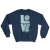 LOVE Is Patient - Women's Sweatshirt-Navy-S-Made In Agapé