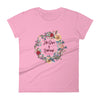 His Grace Is Sufficient - Ladies' Fit Tee-CharityPink-S-Made In Agapé