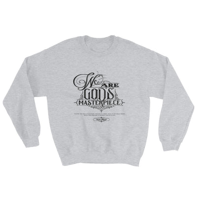 We Are God's Masterpiece - Women's Sweatshirt-Sport Grey-S-Made In Agapé