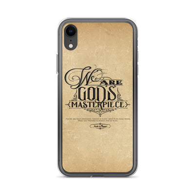 We Are God's Masterpiece - iPhone Case-iPhone XR-Made In Agapé