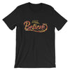 Just Believe - Cozy Fit Short Sleeve Tee-Black-S-Made In Agapé